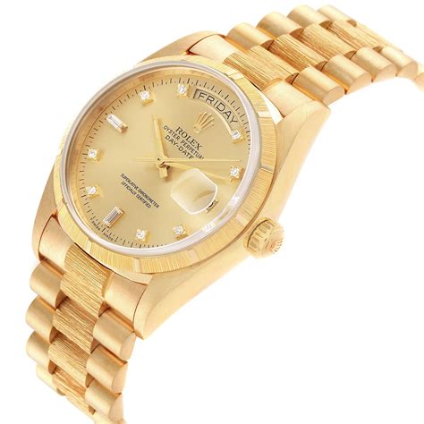 used rolex presidential day date|rolex gold day date president.